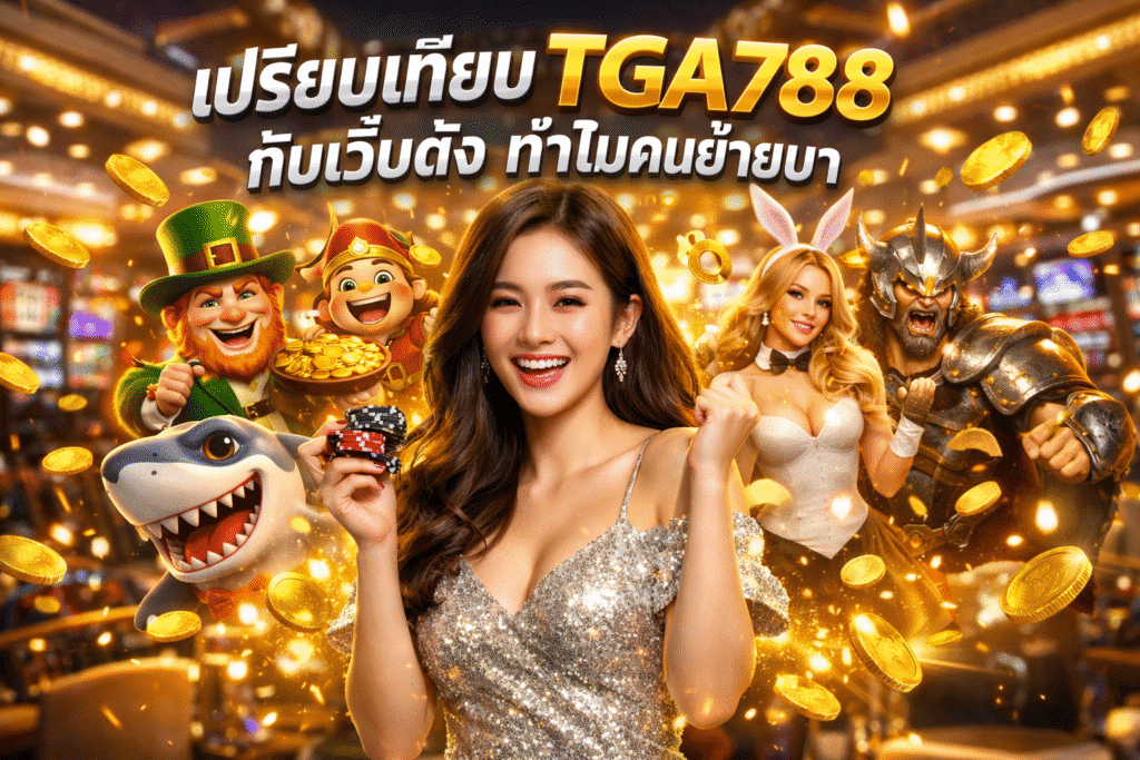 เปรียบเทียบ TGA788 กับเว็บดัง ทำไมคนย้ายมา